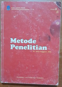 Image of Materi Pokok Metode Penelitian