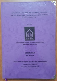 Image of Implementasi Media Video Animasi Siswa Kelas III Tema 3 Subtema 2 Pembelajaran 1 (Sikap Saling Tolong Menolong) di SD Negeri Tegal Sari