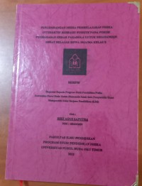 Image of Pengembangan Media Pembelajaran Fisika Interaktif Berbasis Website Pada Pokok Pembahasan Gerak Parabola Untuk Membangun Minat Belajar Siswa SMA/MA Kelas X