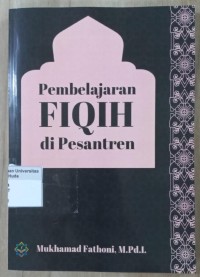 Image of Pembelajaran Fiqih di Pesantren
