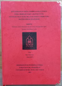 Image of Pengembangan Media Pembelajaran Puzzle Fisika Berbasis Make A Match Untuk Meningkatkan Hasil Belajar Pesserta Didik Pada Materi Gerak Melingkar