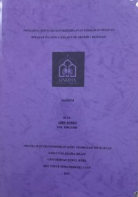 Image of Pangaruh Motivasi dan Kedisiplinan Terhadap Prestasi Belajar IPA Siswa Kelas V SD Negeri 1 Rejosari