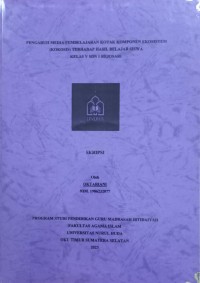 Image of Pengaruh Media Pembelajaran Kotak Komponen Ekosistem (KOKOSIS) Terhadap Hasil Belajar Siswa Kelas V SDN 1 Rejosari