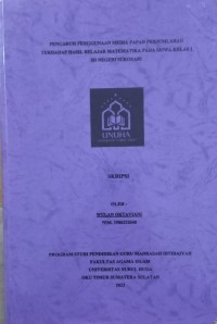 Image of Pengaruh Penggunaan Media Papan Penjumlahan Terhadap Hasil Belajar Matematika pad Siswa Kelas 1 SD Negeri Sukosari