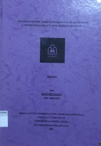 Image of Pengaruh Metode Takrir Terhadap Hafalan Surah-Surah Pendek Siswa Kelas IV di SD Negeri 01 Srimulyo