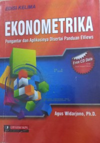 Image of Ekonometrika : Pengantar dan Aplikasinya Disertai Panduan EViews