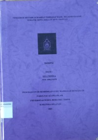 Image of Pengaruh Metode Scramble Terhadap Hasil Belajar Tematik Siswa KelasIV SDN 1 Bantan
