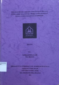 Image of Pengaruh Metode Card Sort Terhadap Hasil Belajar Peserta Didik Kelas III pada Pembelajaran Mufradat Bahasa Arab di MI Nurussalam Sidogede