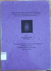 Image of Pengaruh Pembelajaran Realistic Mathematic Education (RME) Terhadap Hasil Belajar Matematika Siswa Kelas V SD Muhammadiyah Sukaraja