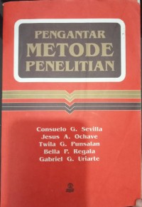 Image of Pengantar Metode Penelitian