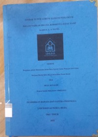 Image of Tindak Tutur Lokusi Ilokusi Perlokusi dalam Naskah Drama Robohnya Surau Kami Karya A. A Navis