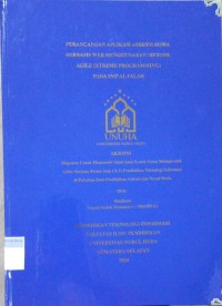 Image of Perancangan Aplikasi Absensi Siswa Berbasis Web Menggunakan Metode Agile (Xtreme Programming) pada SMP Al Falah