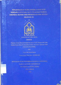Image of Pengembangan Media Pembelajaran Kuis Berbasis Canva pada Mata Pelajaran Bahasa Indonesia Materi Teks Prosedur di SMK Negeri 1 Belitang III