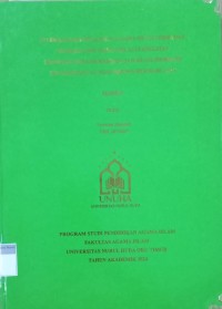 Image of Internalisasi Nilai-Nilai Agama Islam terhadap Tingkah Laku Siswa Melalui Kegiatan Ekstrakulikuler Kerohanian Islam (ROHIS) di MTs Mutafa'al Mukkaroma Rejosari Jaya