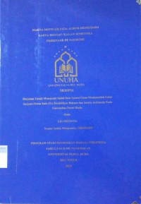 Image of Makna Motivasi pada Album Mangudara Karya Idgitaf: Kajian Semiotika Ferdinand de Saussure