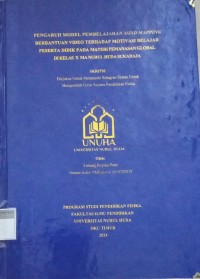 Image of Pengaruh Model Pembelajaran Mind Mapping Berbantuan Video terhadap Motivasi Belajar Peserta Didik pada Materi Pemanasan Global di Kelas X MA Nurul Huda Sukaraja