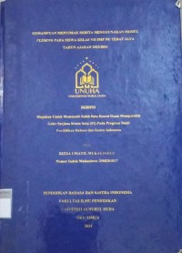 Image of Kemampuan Menyimak Berita Menggunakan Model Felming pada Siswa Kelas VII SMP NU Tebat Jaya Tahun Ajaran 2023/2024
