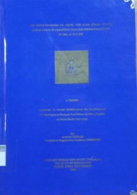 Image of The Effectiveness of Using the Elsa Speak Online Application in Learning English Pronounciation at MA Al-Falah