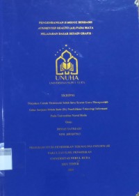 Image of Pengembangan E-Modul Berbasis Augmented Reality (AR) pada Mata Pelajaran Dasar Desain Grafis