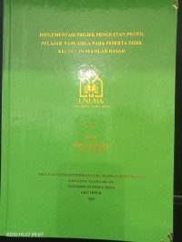 Image of Implementasi Projek Penguatan Profil Pelajar Pancasila Pada Peserta Didik Kelas V Di Sekolah Dasar