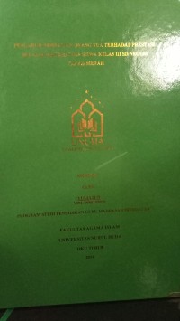 Image of Pengaruh Perhatian Orang Tua Terhadap Prestasi Belajar Matematika Siswa Kelas III SD Negeri Tanah Merah