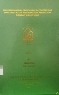 Image of Pengembangan Media Pembelajaran Matematika Ular Tangga Pada Materi Penjumlahan Dan Pengurangan Ditingkat Sekolah Dasar