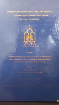 Image of Analisis Patriarki Dalam Keluarga Dan Identitas Perempuan Dalam Novel Gadis Kretek Karya Ratih Kumala