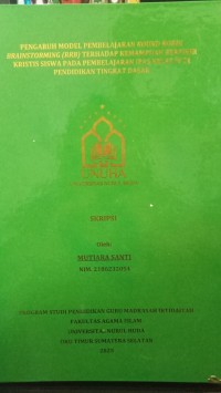 Image of Pengaruh Model Pembelajaran Round Robin Brainstorming ( RRB ) terhadap Kemampuan Berpikir Kritis Siswa pada Pembelajaran IPAS Kelas IV di Pendidikan Tingkat Dasar