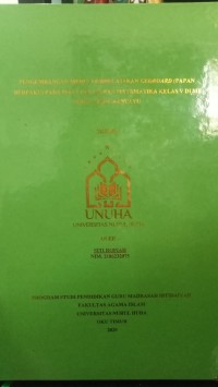 Image of Pengembangan Media Pembelajaran Geoboard ( Papan Berpaku ) pada Mata Pelajaran Matematika Kelas V di MI Nurul Huda Banuayu