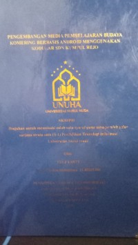 Image of Pengembangan Media Pembelajaran Budaya Komering Berbasis Android Menggunakan Kodular SDN Kumpul Rejo