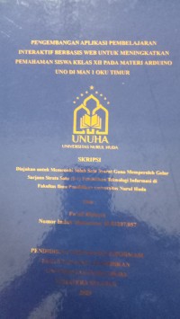 Image of Pengembangan Aplikasi Pembelajaran Interaktif Berbasis WEB untuk Meningkatkan Pemahaman Siswa Kelas XII pada Materi Arduino Uno di MAN 1 OKU Timur