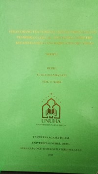 Image of Peran Orang Tua Tunggal ( Single Parent ) dalam Pendidikan Akhlak Anak di Desa Sidogede Kecamatan Belitang Kabupaten OKU Timur