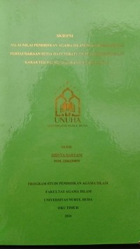 Image of Nilai-Nilai Pendidikan Agama Islam dalam Organisasi Persaudaraan Setia Hati Terate untuk Meningkatkan Karakter Religius di Ranting Belitang 1