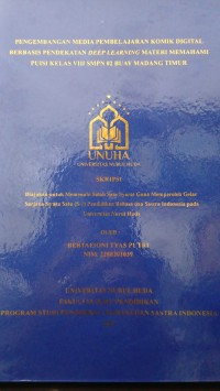 Image of Pengembangan Media Pembelajaran Komik Digital Berbasis Pendekatan Deep Learning Materi Memahami Puisi Kelas Viii, SMPN 02 Buay Madang Timur