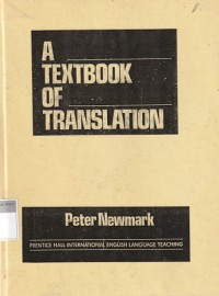 Image of A Textbook of Translation