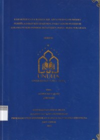 Image of Karakter Gaya Bahasa KH. Affandi dalam Proses Pembelajaran Kitab Kuning pada Santri Puteri di Asrama Puteri Pondok Pesantren Nurul Huda Sukaraja