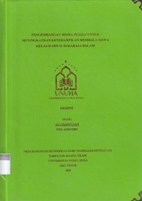 Image of Pengembangan Media Puzzle untuk Meningkatkan Keterampilan membaca Siswa Kelas II SDN 01 Sukaraja Dalam