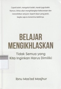 Image of Belajar Mengikhlaskan
