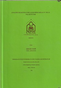 Image of Analisis Keaktifan belajar Siswa Kelas IV MI Al Falah Putak