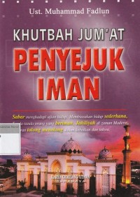 Image of Khutbah Jum'at Penyejuk Iman