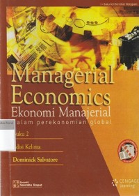 Image of Managerial Economics
