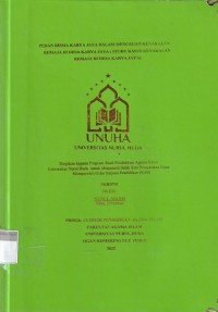 Image of Peran Risma Jaya Dalam Mencegah Kenakalan Remaja di Desa Karya Jaya ( Study Kasus Kenakalan Remaja di Desa Karya Jaya