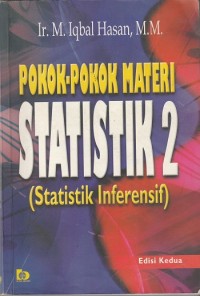 Image of Pokok-pokok Statistik 2(Statistik Inferensif)