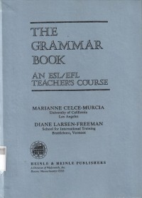 Image of The Grammar Book: An Esl/Efl Teachers's Course