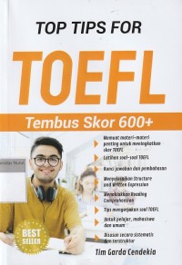 Image of Top Tips for Toefl Tembus Skor 600+