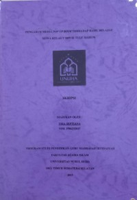 Image of Pengaruh Media Pop Up Book Terhadap Hasil Belajar Siswa Kelas V SDN 01 Tugu Harum